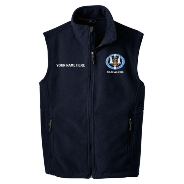 F219 - EMB - BSAE128 - Fleece Vest Thumbnail