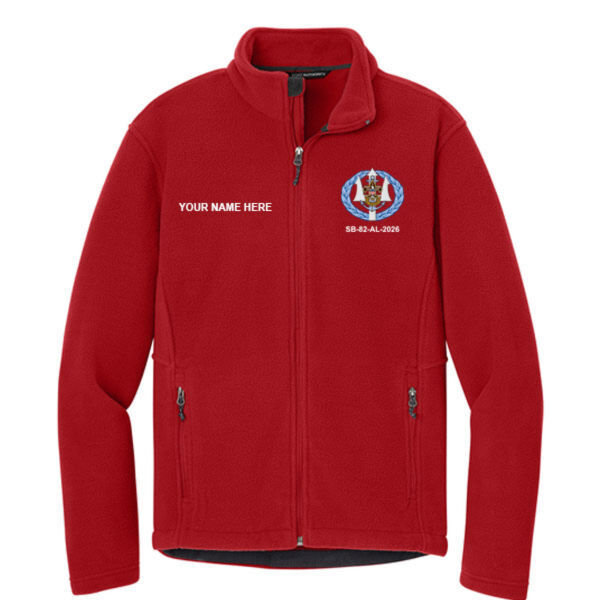 F217 - EMB - BSAE128 - Fleece Jacket Thumbnail